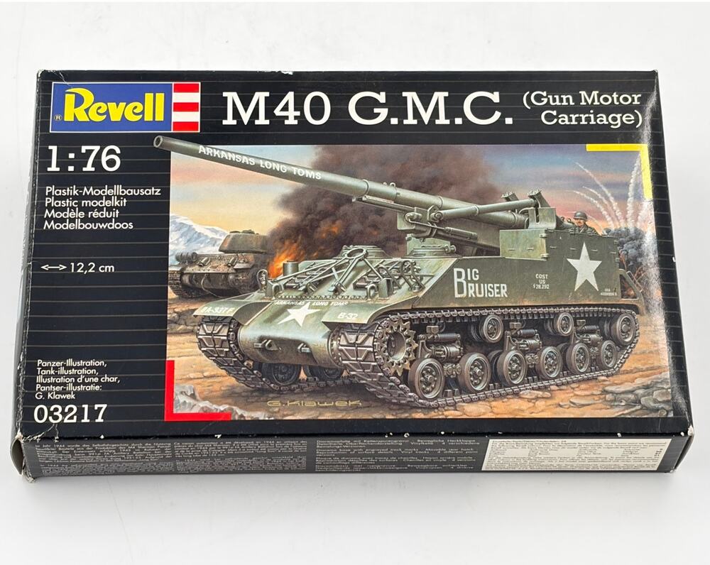 Revell Brand:   M40 G.M.C.   SEALED IN BOX